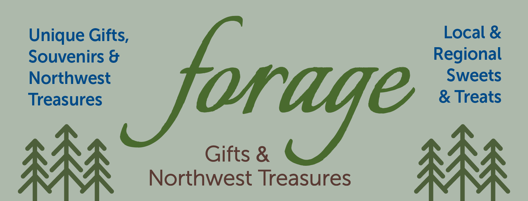 forage gifts and Northwest treasures